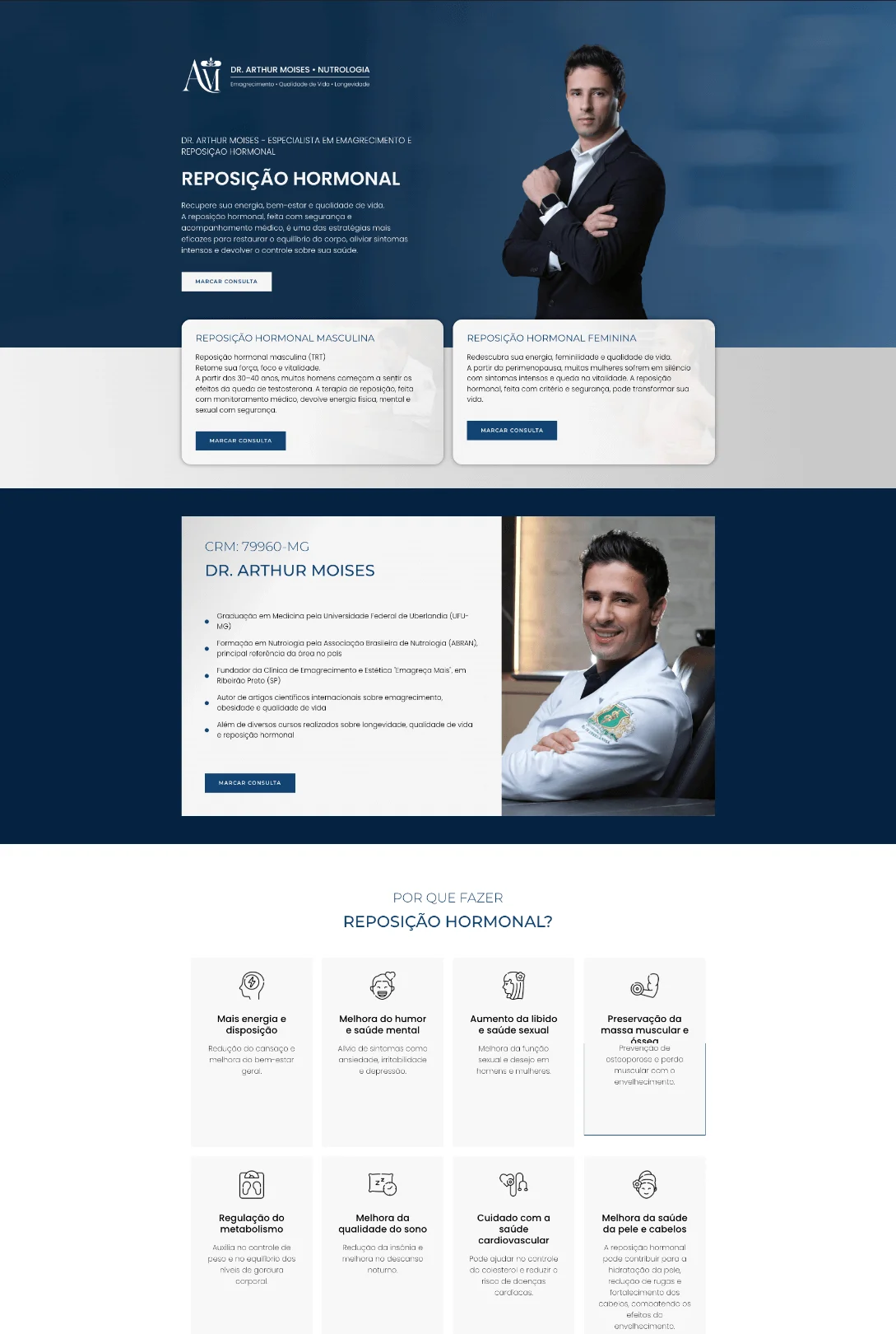 Site do Dr. Arthur Moises